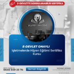 İşletmelerde Hijyen Eğitimi Sertifika Kursu