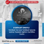 Tehlikeli Ve Çok Tehlikeli İşlerde Isıtma Tesisatı Eğitimi Sertifika Kursu