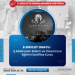 İş Makineleri Bakım ve Onarımcısı Eğitimi Sertifika Kursu