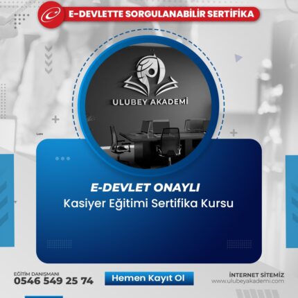 Kasiyer Eğitimi Sertifika Kursu