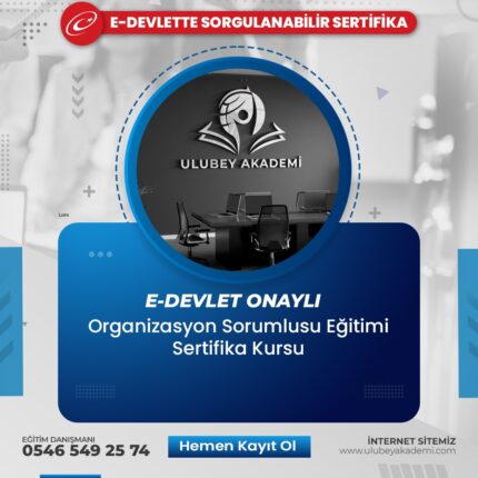Organizasyon Sorumlusu Eğitimi Sertifika Kursu
